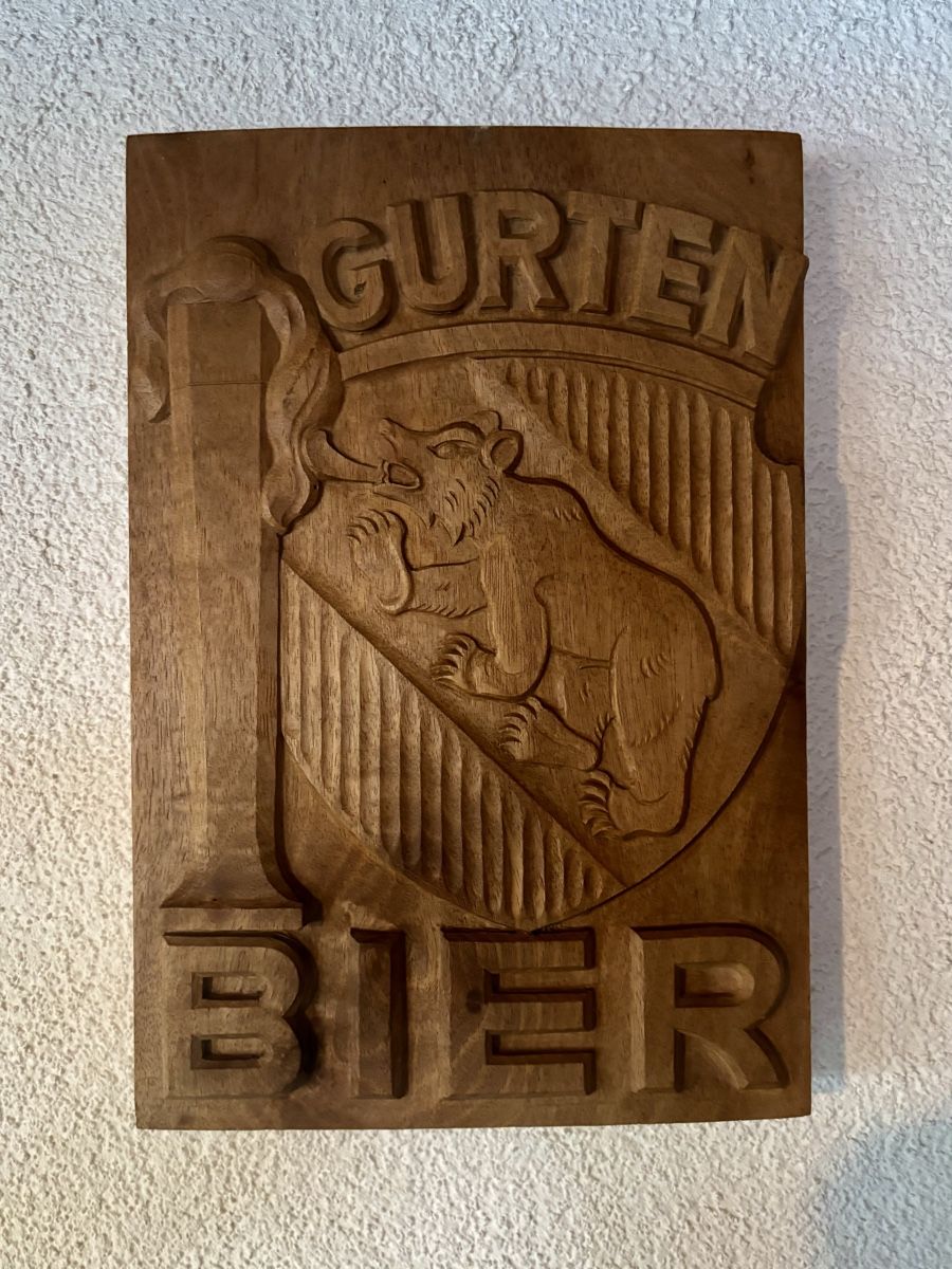Xilografie: Gurten Bier Schnitzerei – Usato da Brienz BE venduto da Ravenhart