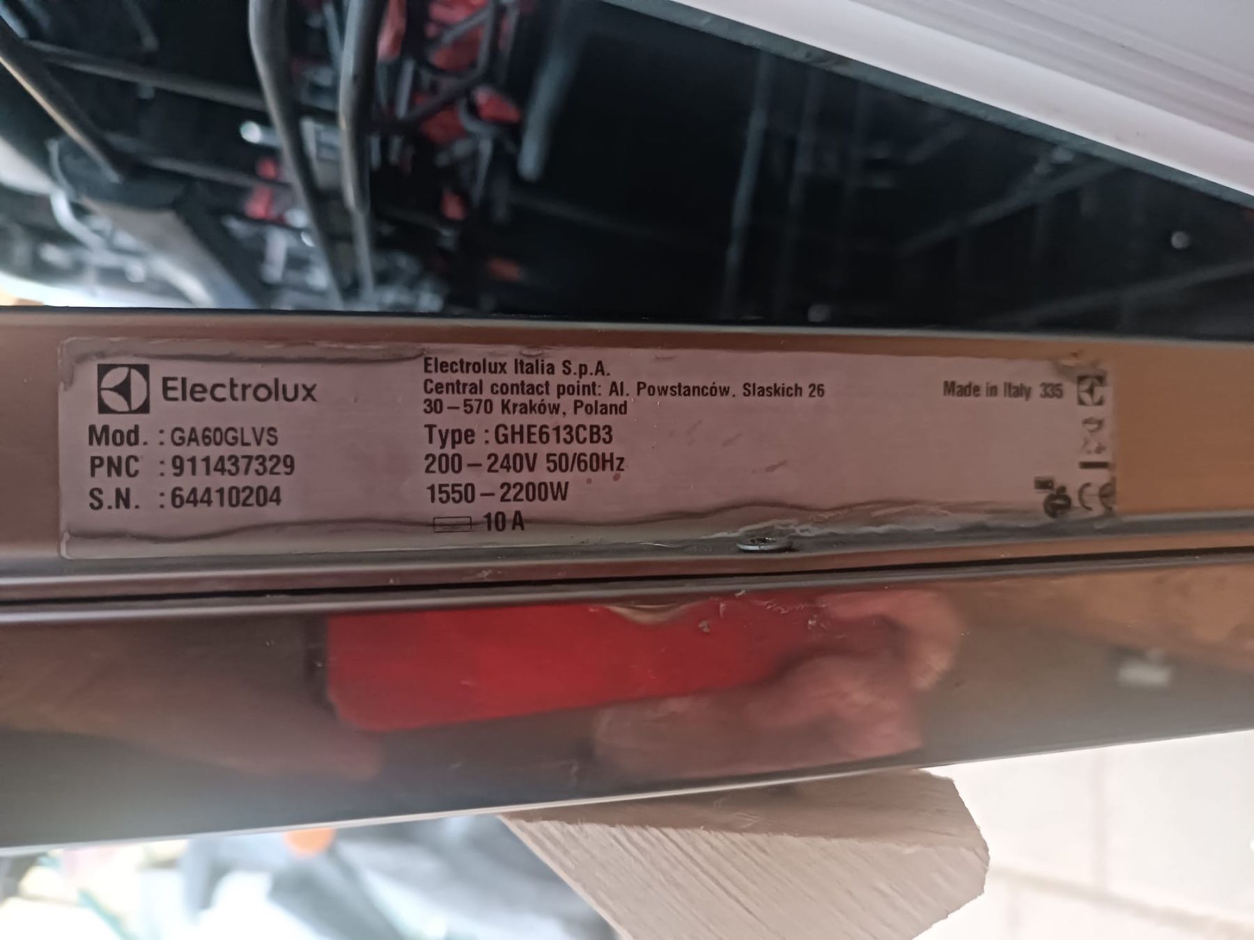 Electrolux Lavastoviglie: Electrolux Geschirrspüler - defekt – Difettoso da Riniken venduto da myWoodfamily 2