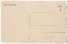 Hotel Meisser, Guarda  (Chr. Meisser Verlag, Zürich) um 1910