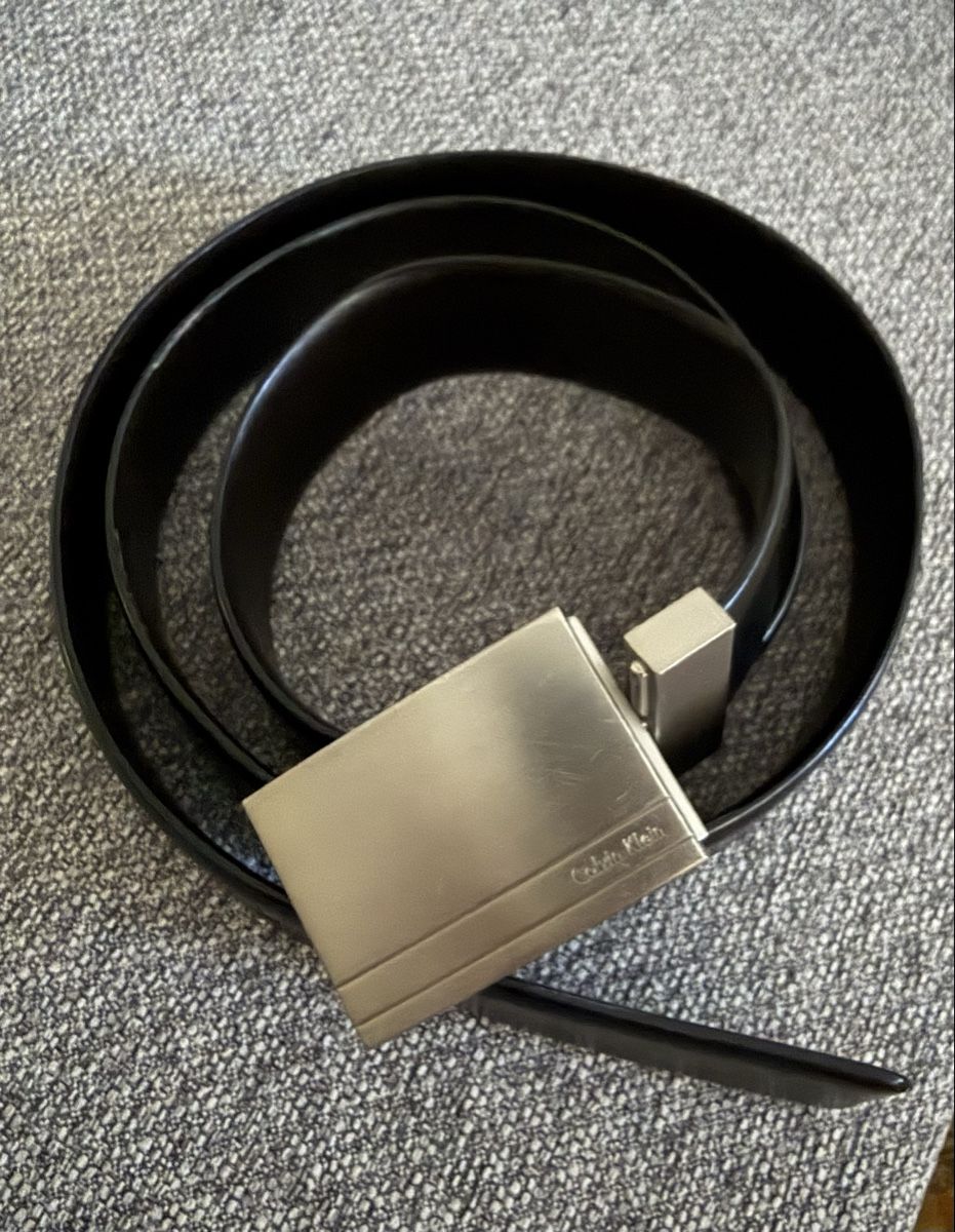 Calvin Klein Cinture: Reversible CK Belt Schwarz/Braun – Usato da Weinfelden venduto da Krusevac037