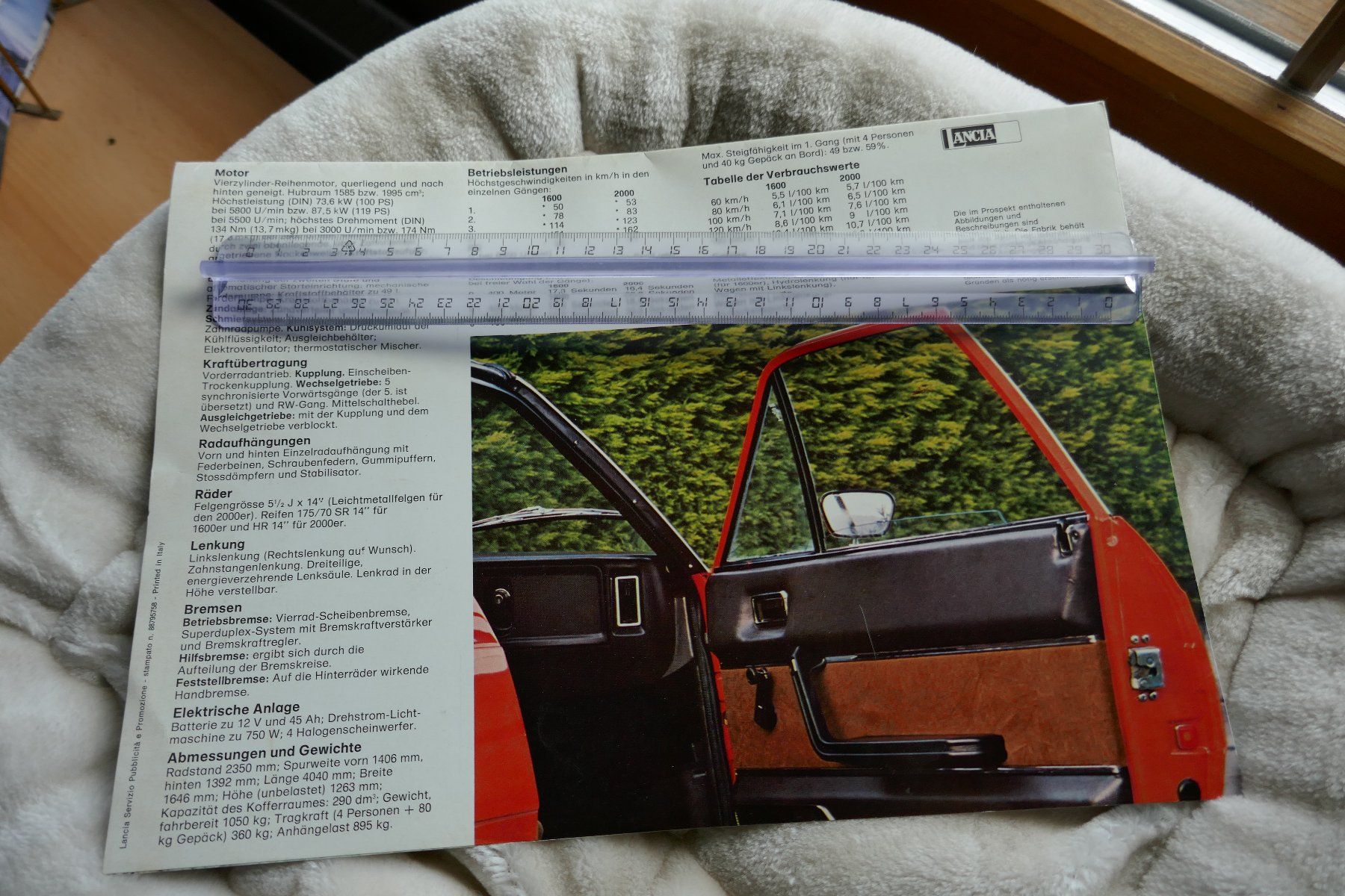 Saab Documenti: Lancia  Beta   Originalprospekt – Nuovo (secondo la descrizione) da Madiswil venduto da ML911 1
