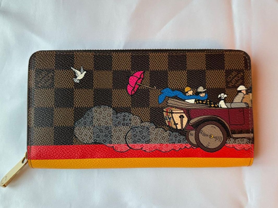 Louis Vuitton Portafogli: Louis Vuitton wallet Damier ébene Evasion – Nuovo (secondo la descrizione) da Oberarth venduto da SSS.