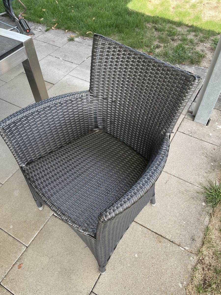 Tables: Gartentisch mit Stühlen, gebrauchter Zustand – D'occasion à Sarmenstorf par haiw 6