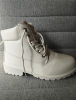 Weisse Damen Winterstiefel Gr. 36