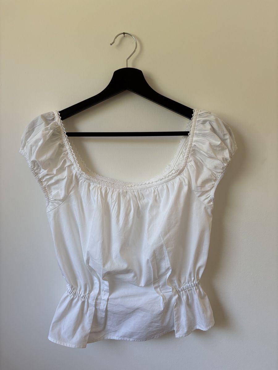 H&M Camicette: Damen Bluse weiss Grösse XS – Nuovo (secondo la descrizione) da Malans GR venduto da sim_6pjl