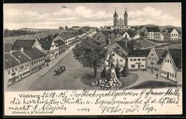 sign. Hans Pernat: Vilsbiburg, Ortsparti