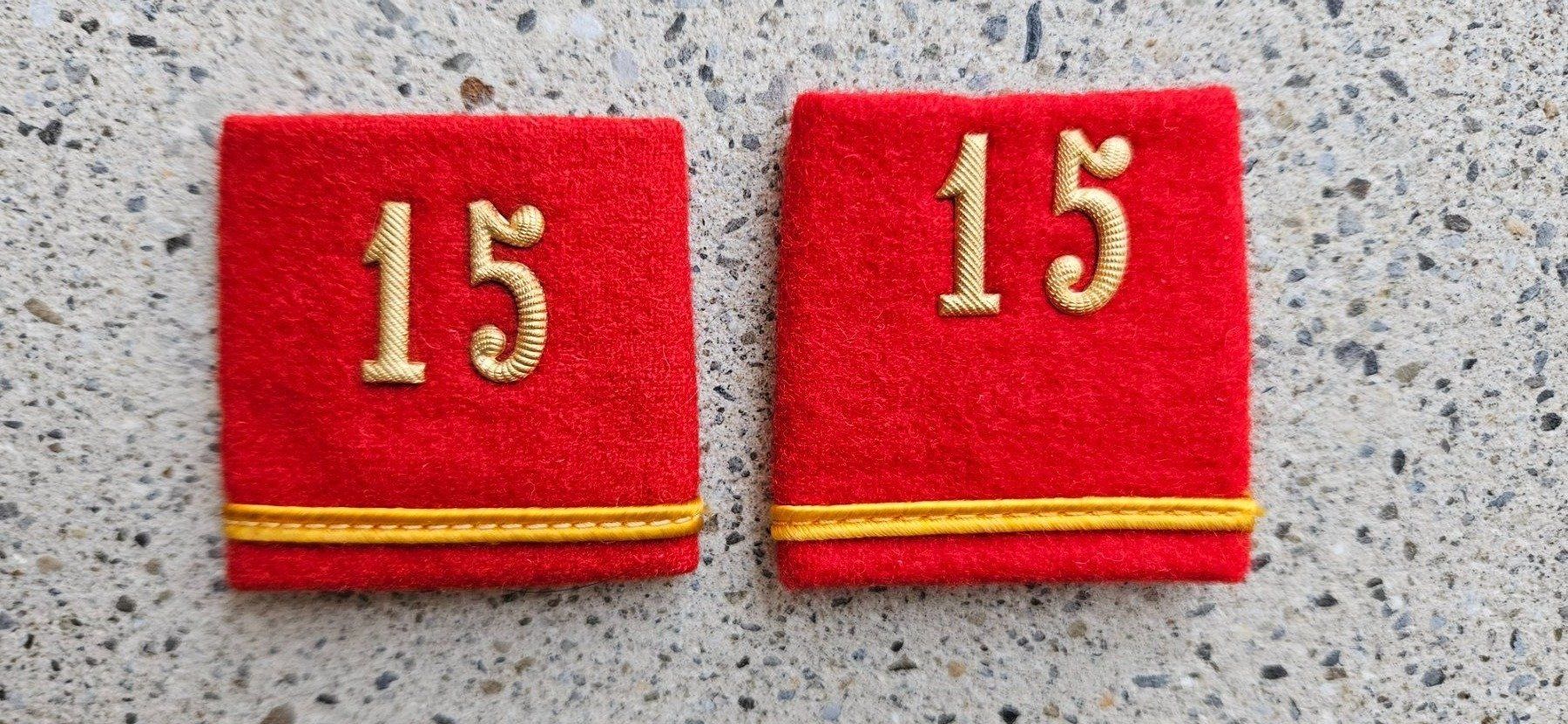 Schweizer Armee Placchette & Badge:  *** Patten /Schulterschlaufen mit Nummer *** – Usato da Riedholz venduto da fr_sIruP