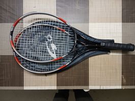 Raquettes de tennis junior (2x) avec leur housse