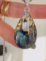 Labradorite necklace