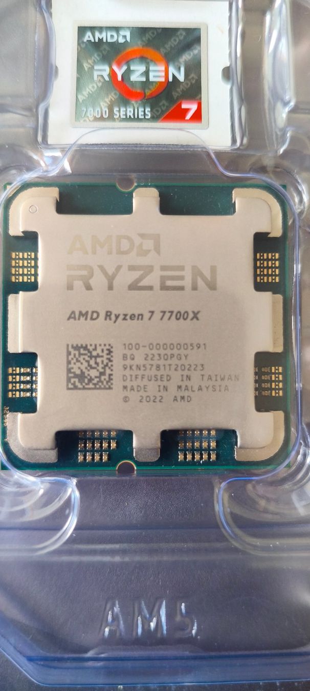 Amd Componenti elettronici: Processeur AMD Ryzen 7 7700X – Usato da Vufflens-Château venduto da eXavier 3