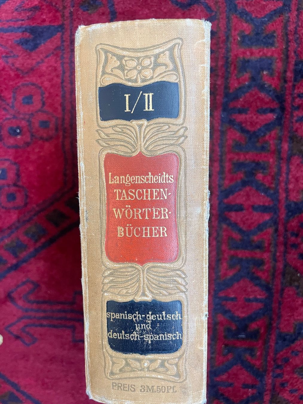 Libri: Langenscheidts Taschenwoerterbucher Spanisch 1903 – Usato da Frauenfeld venduto da Fortserj
