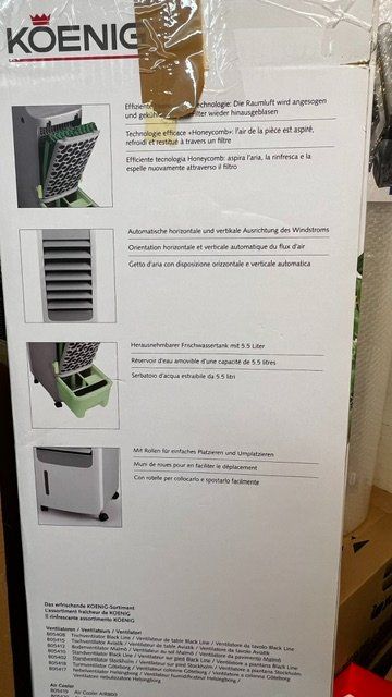 König Ventilatori: Koenig Air 850 Luftkühler – Nuovo (secondo la descrizione) da Bülach venduto da Jaslec4 1