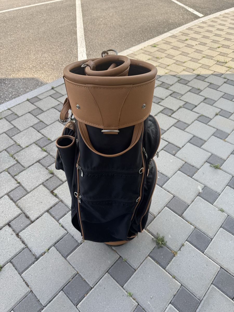 Borse da donna: Golfbag Golftasche schwarz braun – Usato da Grüningen venduto da Salmons 1