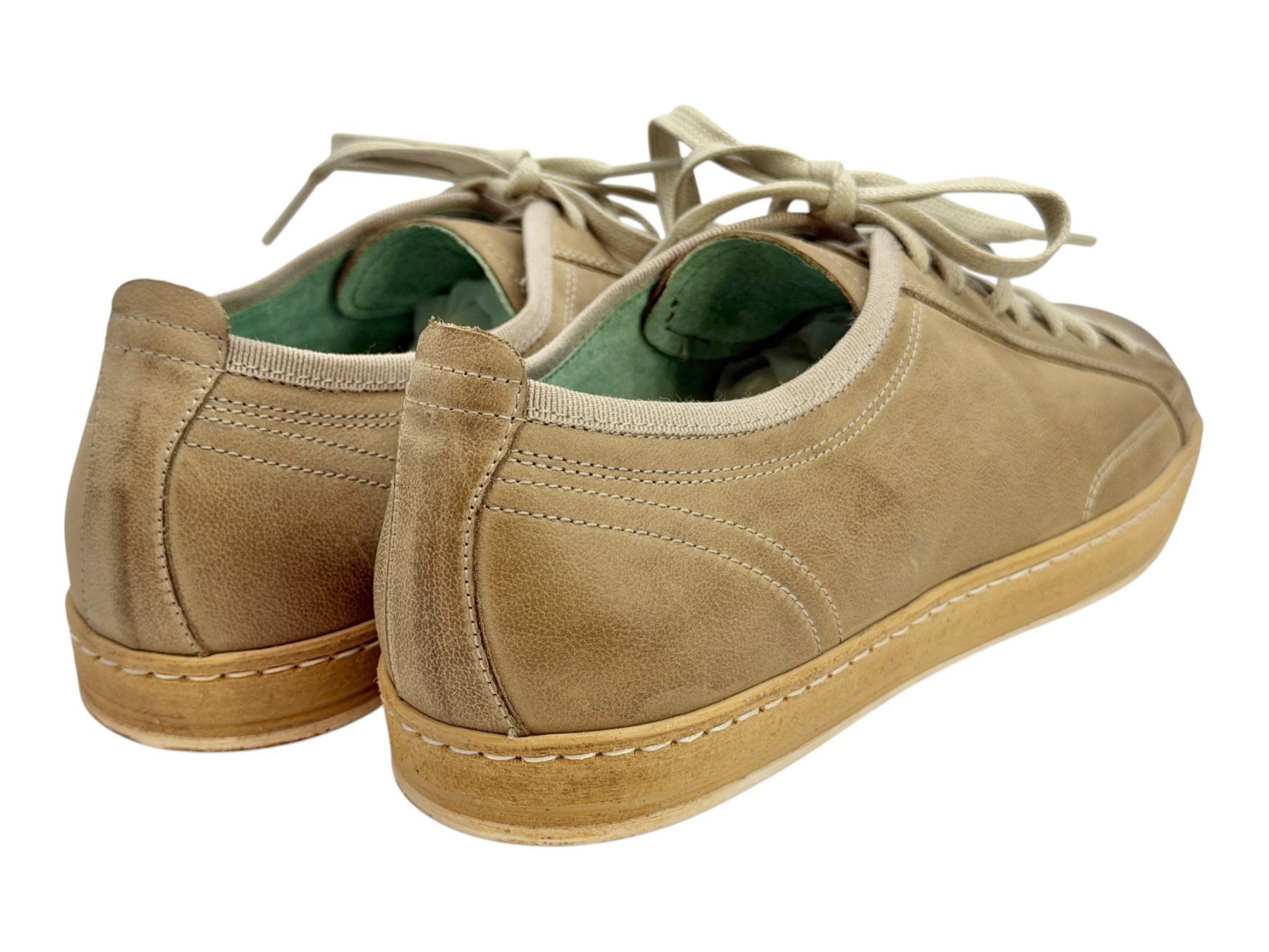 Bagatt Scarpe da uomo: Baskets Bagatt cuir beige. Pointure 43 – Usato da Cossonay-Ville venduto da PatineDuTemps 6