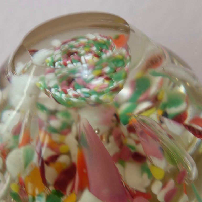 Bicchieri: Selten grosse Glaskugel _ Paperweight - alt – Usato da Adliswil venduto da MeDuMe 4
