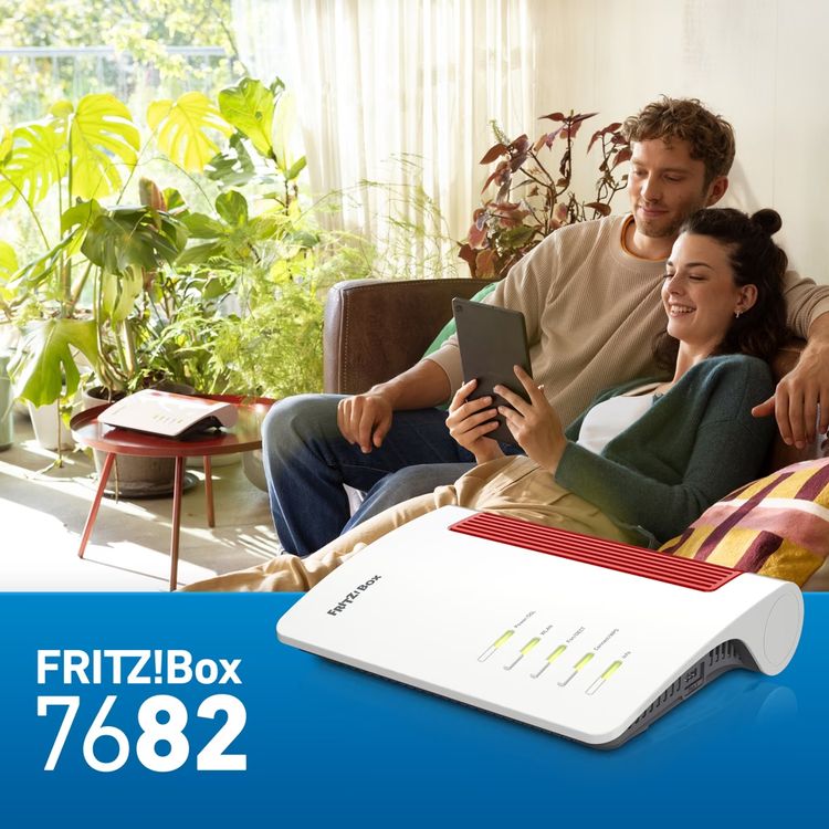 Fritz!Box 7682 - Neu! WLAN 7, G.fast bis 1 Gbit/s (Neu und ...