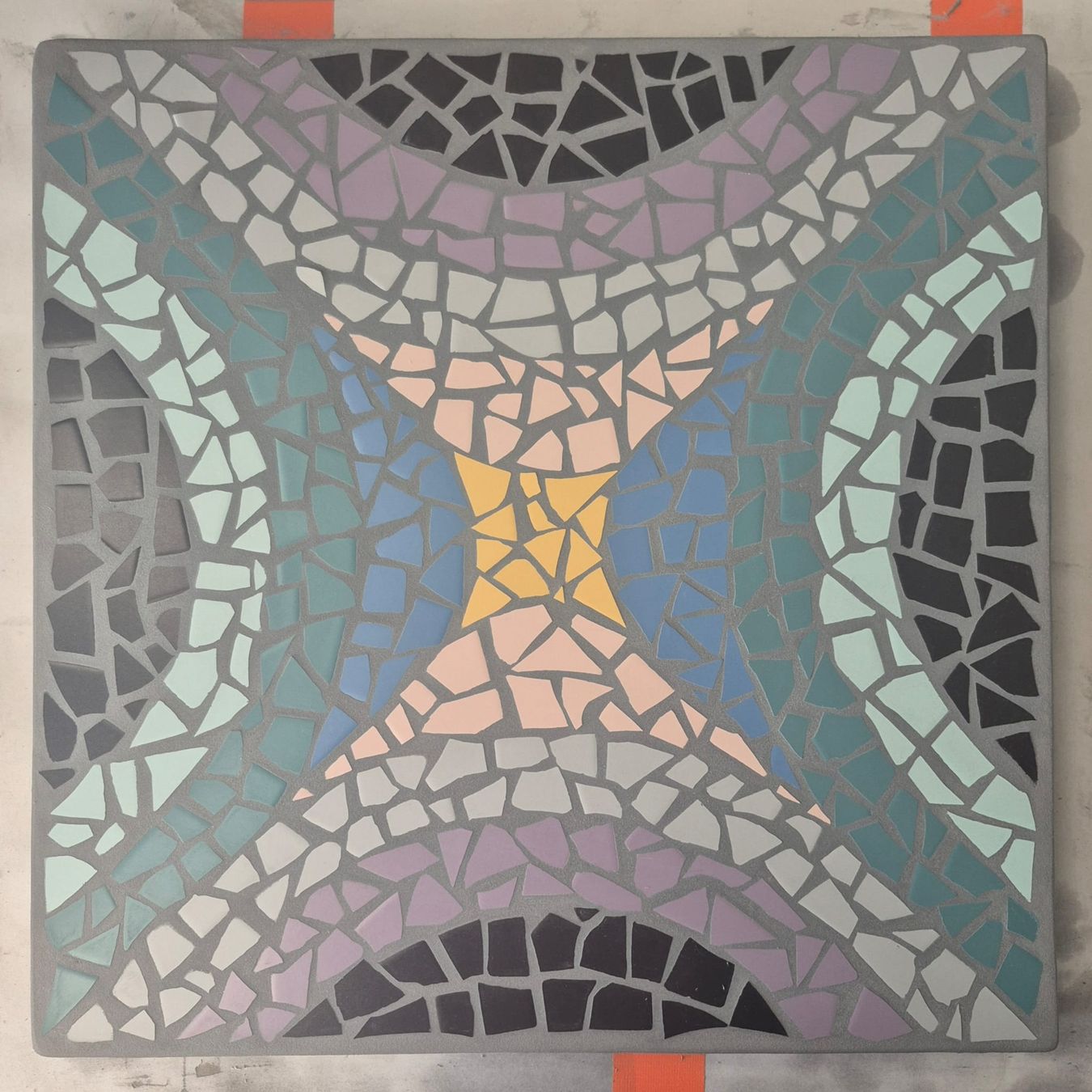 Rivestimenti per pavimenti: Mosaik Gartenplatte 50x50 Neu – Nuovo e nell'imballaggio originale da Stetten AG venduto da Knudel7