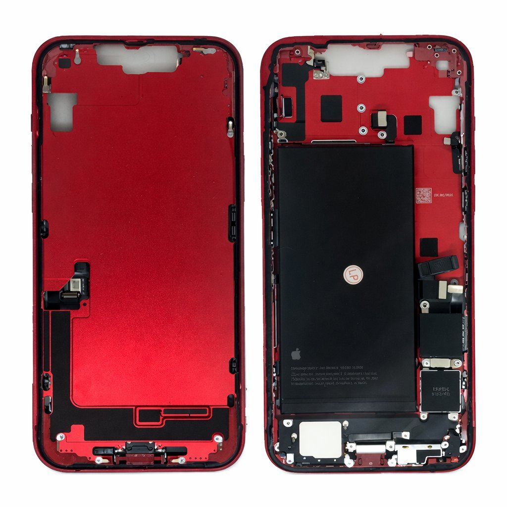 Apple Telefoni cellulari / Smartphones: chassis central d'iPhone 14 Plus sans vitre arrière+batterie – Usato da Morges venduto da DA-repa