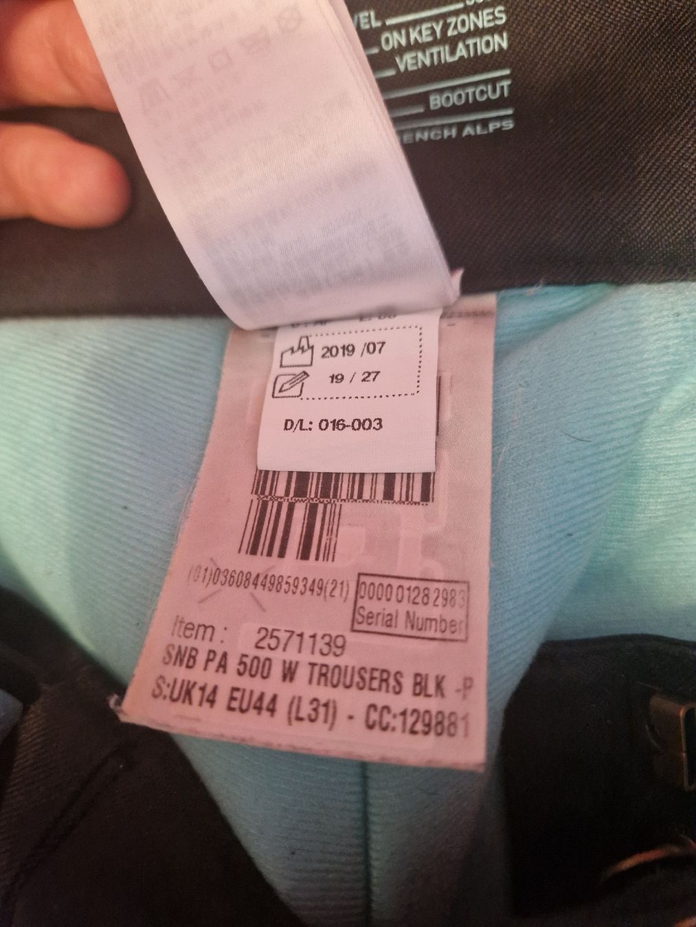 Hosen: Wedza Snowboard / Ski pants – Gebraucht aus Basel von vin_xf9k 2
