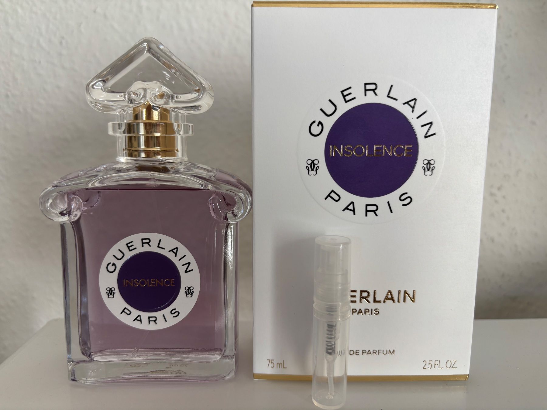 Guerlain Parfum & Eau de Toilette: Guerlain Insolence EDP - Duftprobe 2ML – Gebraucht aus Zürich von deruja