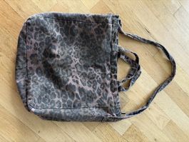Sac fourre-tout imprimé léopard/cheetah