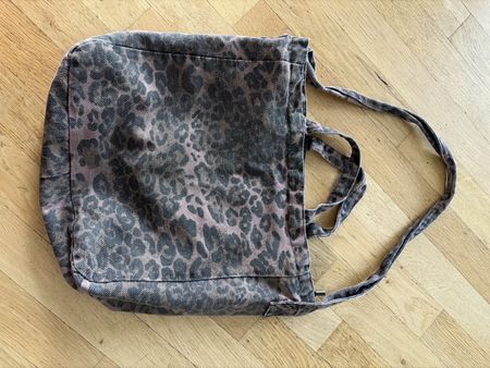 Sac fourre-tout imprimé léopard/cheetah 