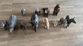 Schleich Wildtiere Figuren Sammlung, 12 Stück, Top!