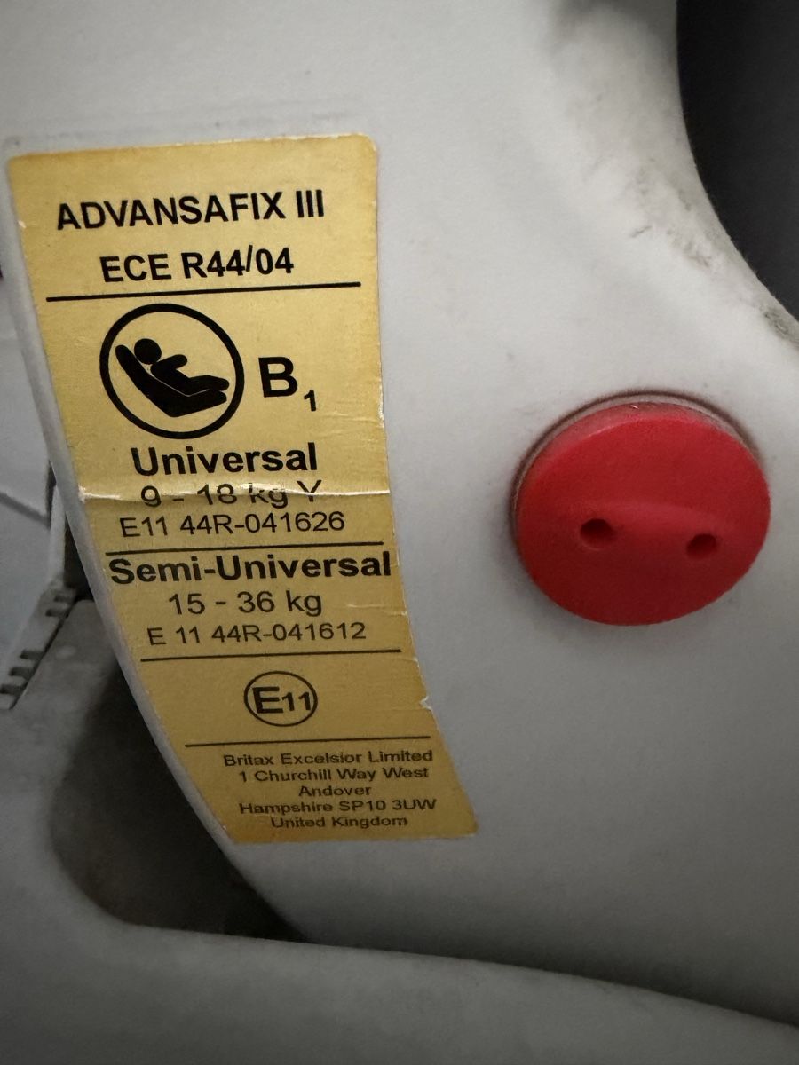 Britax Römer Seggiolini per auto: Britax Römer Advansafix, 9-36 kg – Usato da Aarau Rohr venduto da Birdie03 4