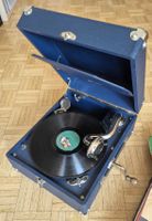 Gramophon mit Schellackplatten
