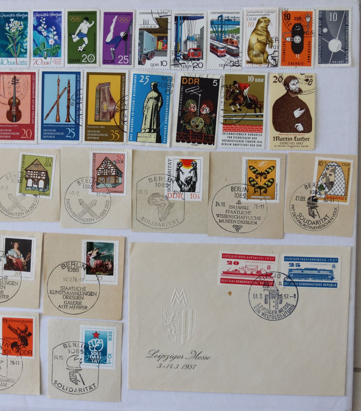 Alle Briefmarken: Briefmarken DDR – Gebraucht aus Oberentfelden von lakipul 6