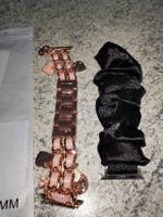 Apple Watch Armband Set: Roségold & Schwarz, 38/40/41mm