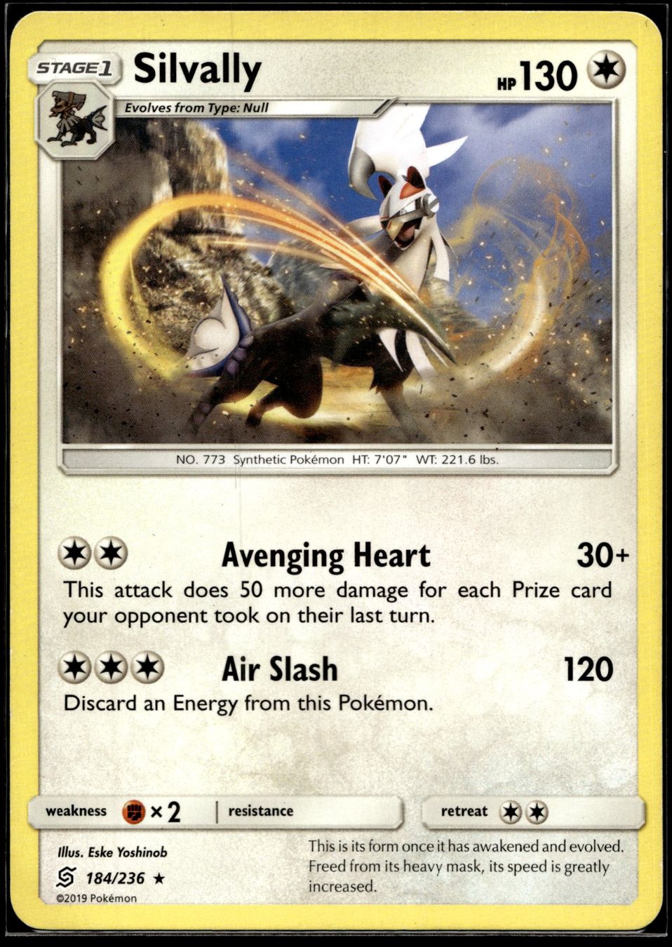 Pokémon Carte collezionabili: Silvally (UNM EN 184/236) – Usato da Affoltern am Albis venduto da Chiesa_5