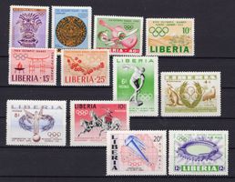 R1429  /  LIBERIA 1956/1964/1968 J.O.