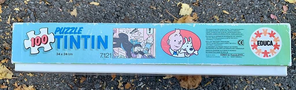 Educa Puzzle: Superbe puzzle TINTIN 100 pièces EDUCA – Nuovo (secondo la descrizione) da Martigny venduto da only__you 1