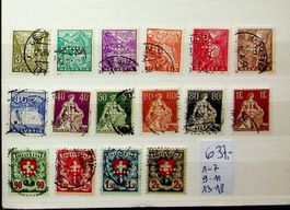 SUISSE SERVICES TIMBRES OBLITÉRÉS DII SBK 637.00 /U730