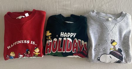 3 Pullover Peanuts H&M Grösse XS S 170 gebraucht