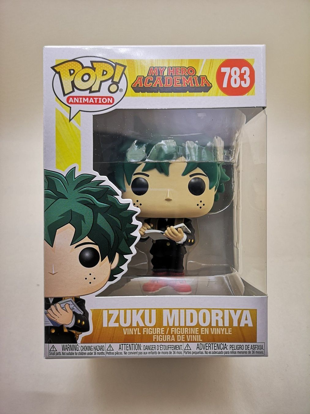 Funko Statuette: Funko Pop Izuku Midoriya #783 – Nuovo e nell'imballaggio originale da Riehen venduto da _TheCollectorShop_