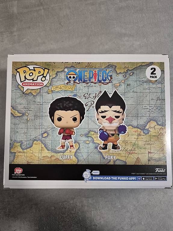 Statuette: Luffy & Foxy 2 pack - Funko Pop - One Piece – Usato da Claro venduto da per_8jj8 3