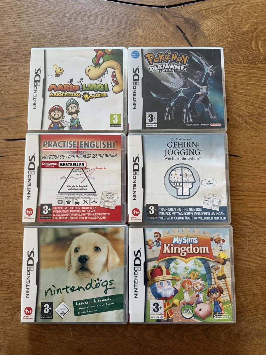 Nintendo Console: Nintendo DS Lite + 6 Spiele – Usato da Aarburg venduto da sag_g8sy 3