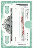 Original-Aktie Studebaker-Packard Corp., 2.5.1963