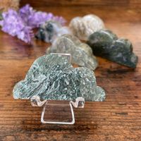 ✲ 1 Stk. Moosachat Wolke ✲ 20g / 53mm Moos Agate