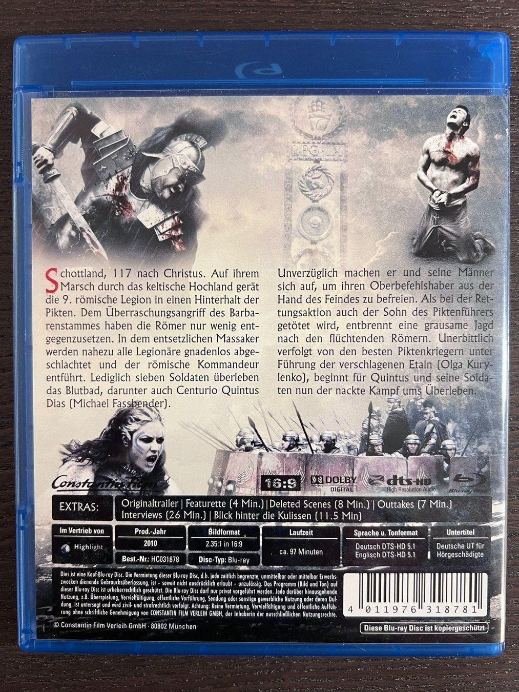 Tutti i DVDs: Centurion – Usato da Zürich venduto da Blu-ray_ZH 1
