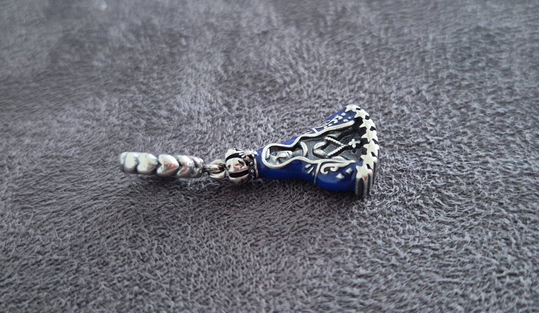 Ciondoli: Silber Charm heilige Maria +Garantie – Nuovo (secondo la descrizione) da Rotkreuz venduto da Carbone_Bijou-Shop 1
