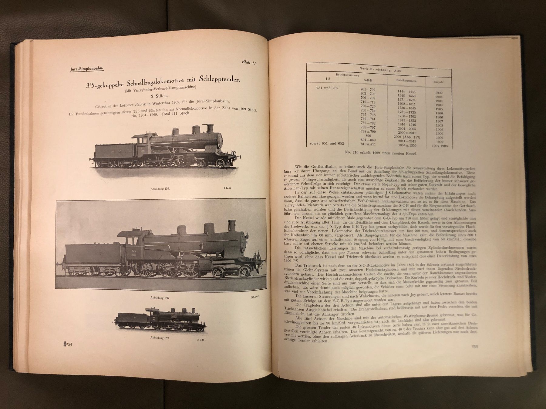 Bücher: Buch Der Dampfbetrieb der Schweizerischen Eisenbahnen 1922 – Gebraucht aus Nunningen von anclaudia 8
