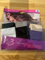 3 Slips Femme, Gr. M (42/44), 100% Baumwolle, Neu!