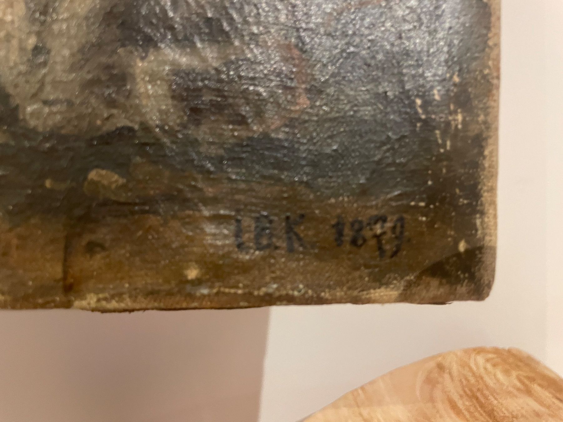 Gemälde: Otto Pilny Seltenes Bild Oel auf Leinwand 1879 – Gebraucht aus Volketswil von rubin74 6