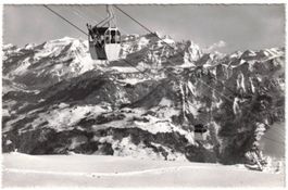 Leysin - Gondelbahn mit Diablerets