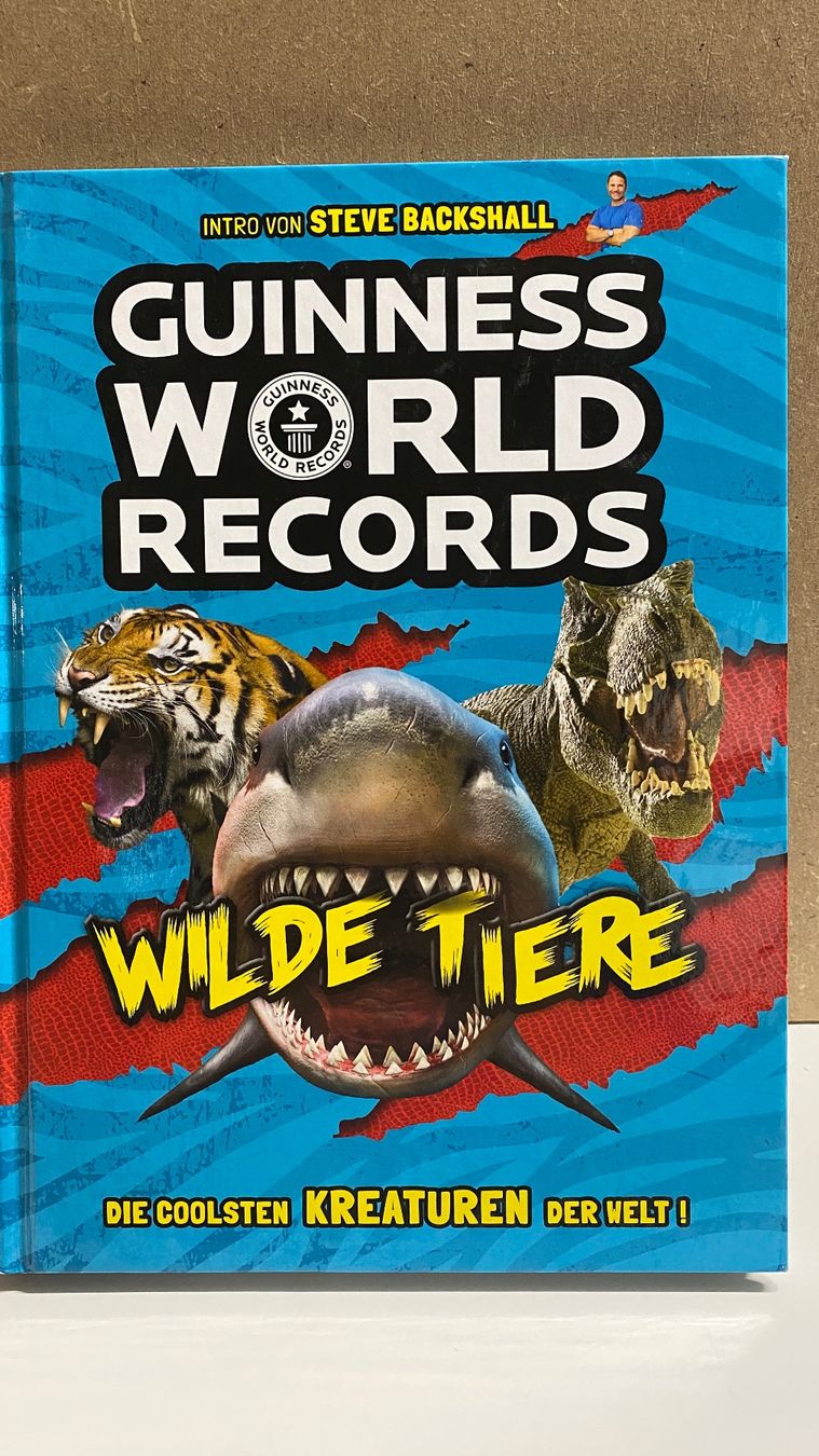 Libri: Guinness World Records - Wilde Tiere – Usato da Dussnang venduto da trooper479