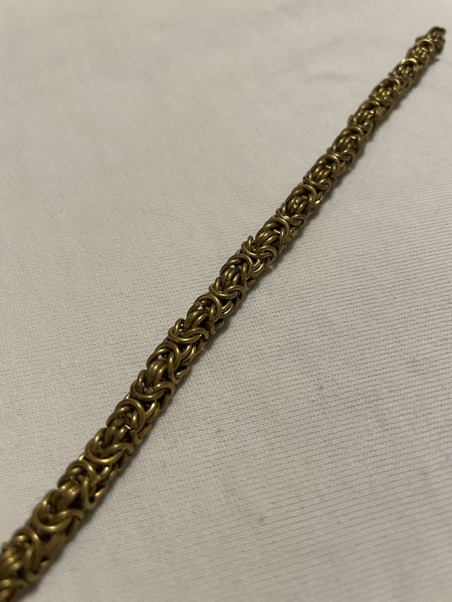Bracciali & Braccialetti: Messing Bracelet – Nuovo e nell'imballaggio originale da Düdingen venduto da grfleisch