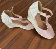 Damenschuhe Keilabsatz Rosa Grösse 37 neu!